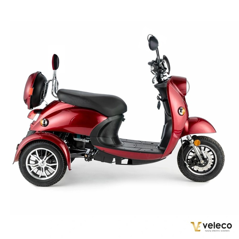 Veleco ZT63: scooter elettrico per disabili in stile retrò con funzioni moderne
