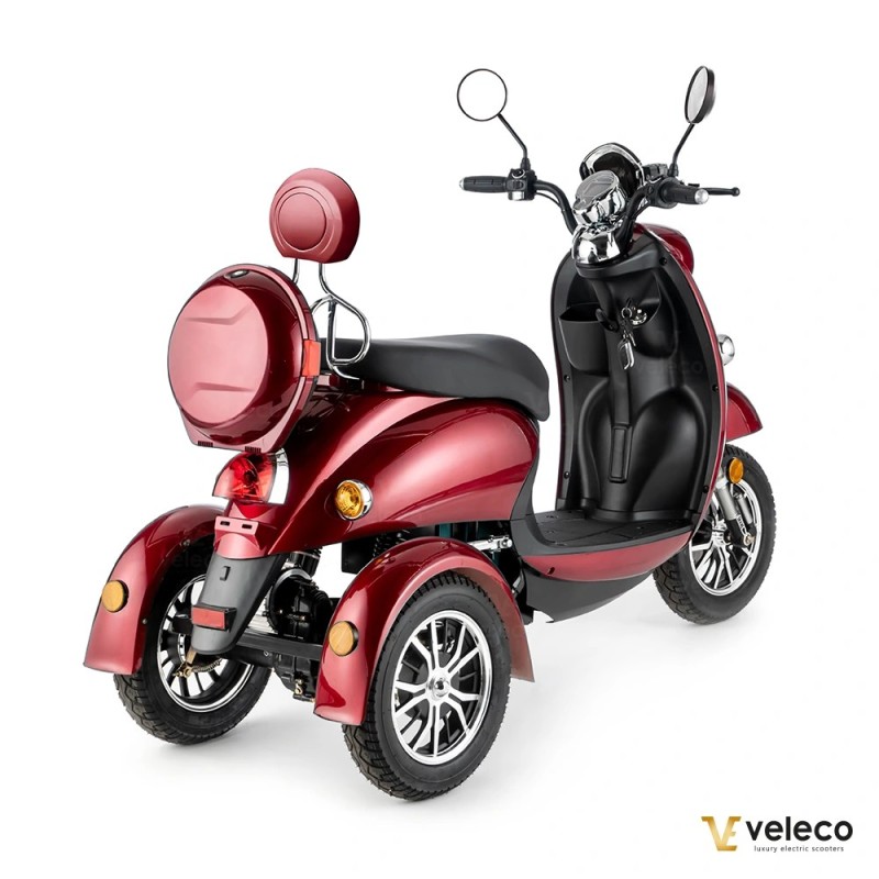 Veleco ZT63: scooter elettrico per disabili in stile retrò con funzioni moderne