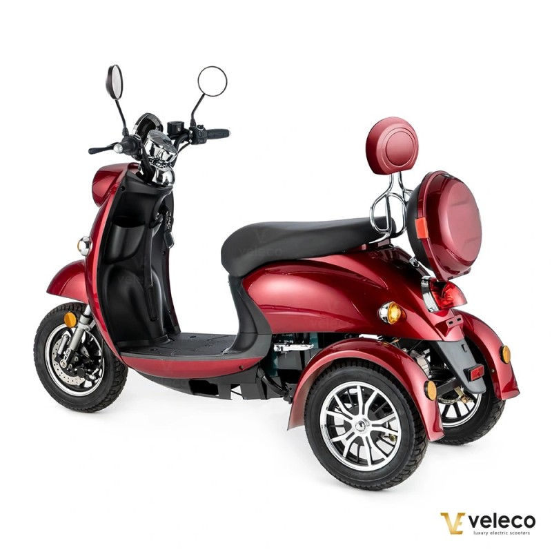 Veleco ZT63: scooter elettrico per disabili in stile retrò con funzioni moderne