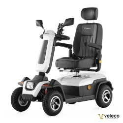 Veleco SHARPY: scooter elettrico per disabili a 4 ruote con sedile tipo capitano