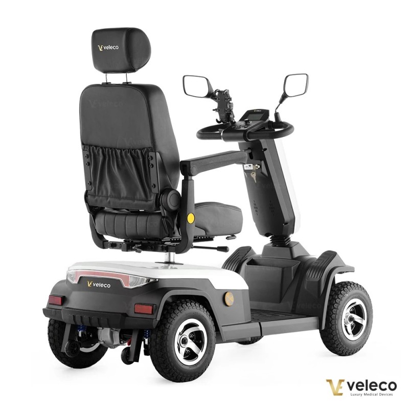 Veleco SHARPY: scooter elettrico per disabili a 4 ruote con sedile tipo capitano