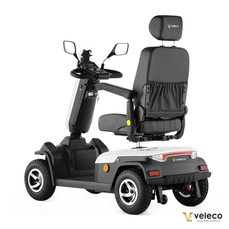 Veleco SHARPY: scooter elettrico per disabili a 4 ruote con sedile tipo capitano