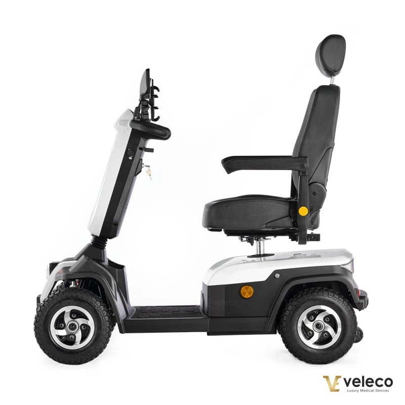 Veleco SHARPY: scooter elettrico per disabili a 4 ruote con sedile tipo capitano