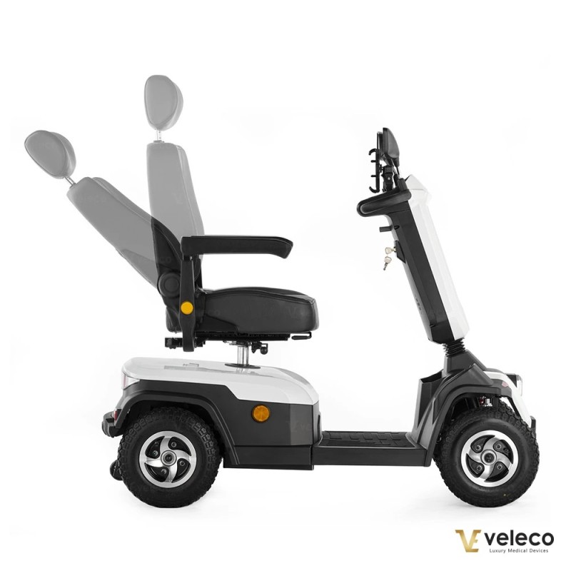 Veleco SHARPY: scooter elettrico per disabili a 4 ruote con sedile tipo capitano