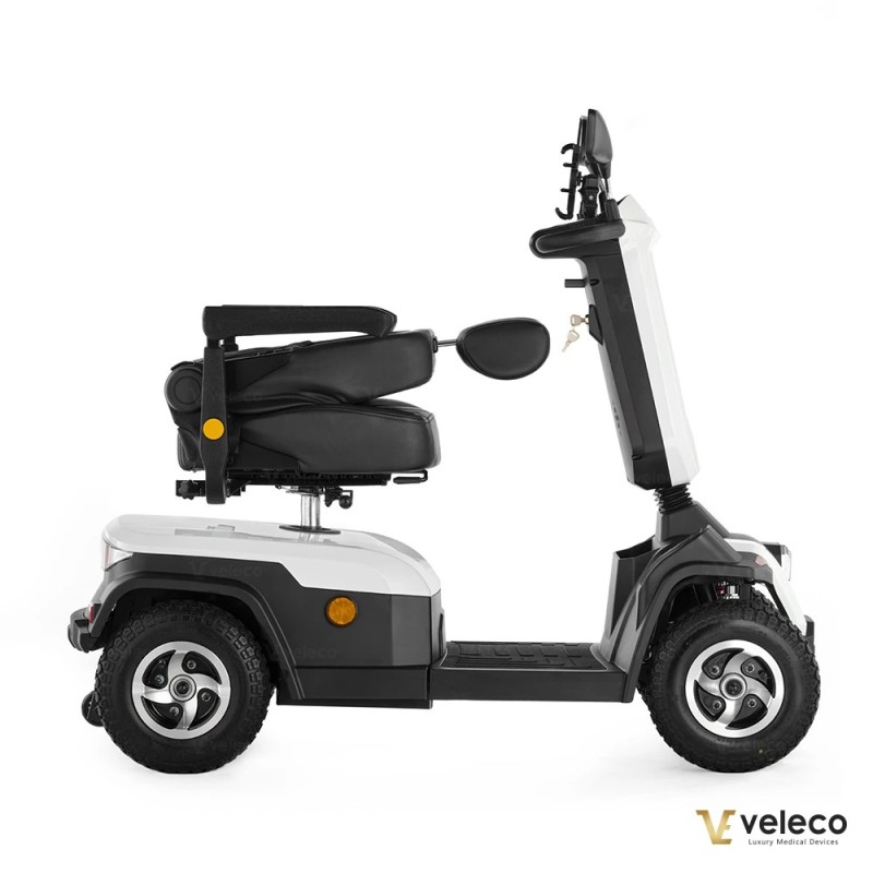 Veleco SHARPY: scooter elettrico per disabili a 4 ruote con sedile tipo capitano