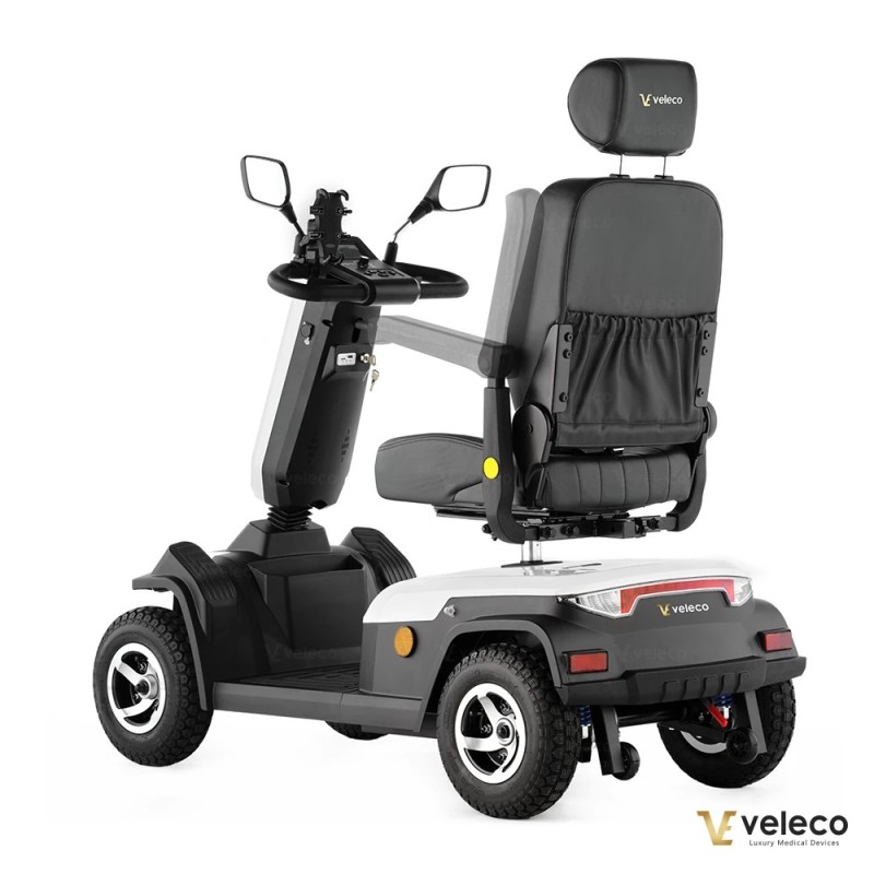 Veleco SHARPY: scooter elettrico per disabili a 4 ruote con sedile tipo capitano