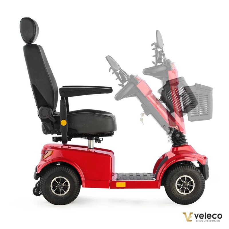 Veleco JUMPY: scooter elettrico per disabili con sospensioni complete
