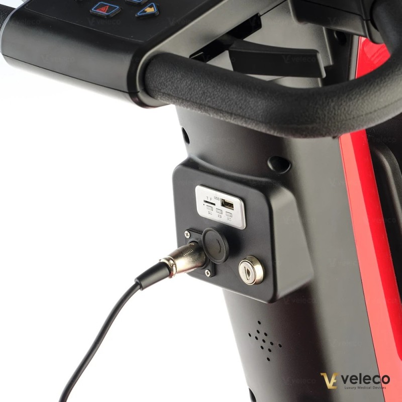 Veleco JUMPY: scooter elettrico per disabili con sospensioni complete