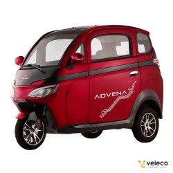 Veleco ADVENA: ciclomotore elettrico chiuso a 2 posti tipo auto