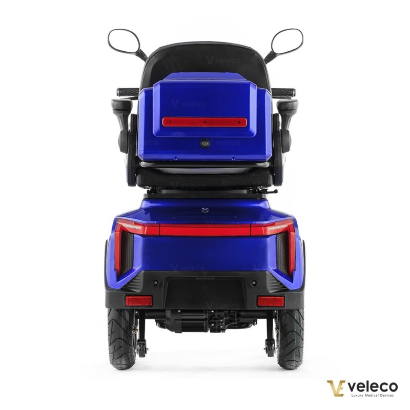 Veleco TURRIS: scooter di mobilità a tre ruote con luci a LED