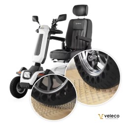 Pneumatici pieni Veleco per scooter per disabili SHARPY – set da 4