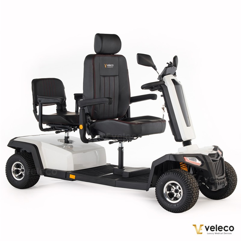 Veleco SHARPY TWIN: scooter elettrico per disabili con doppio sedile