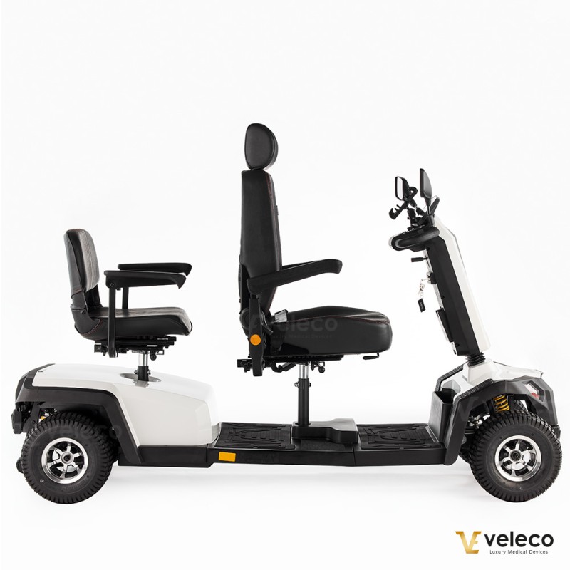 Veleco SHARPY TWIN: scooter elettrico per disabili con doppio sedile