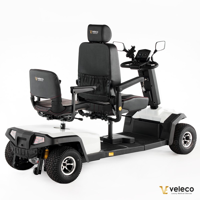 Veleco SHARPY TWIN: scooter elettrico per disabili con doppio sedile