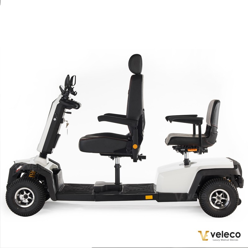 Veleco SHARPY TWIN: scooter elettrico per disabili con doppio sedile
