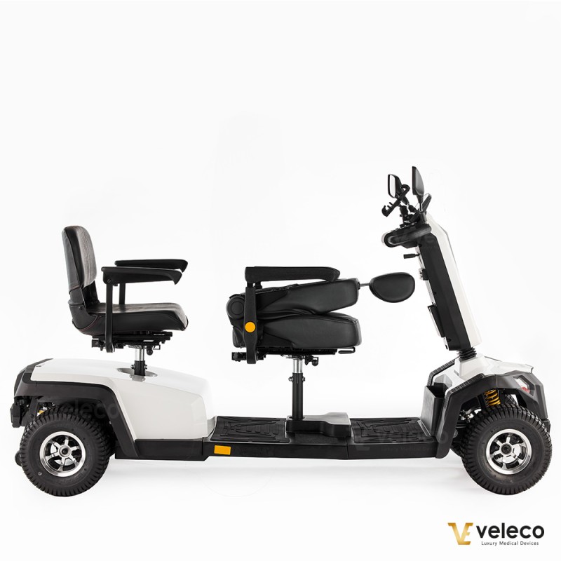 Veleco SHARPY TWIN: scooter elettrico per disabili con doppio sedile