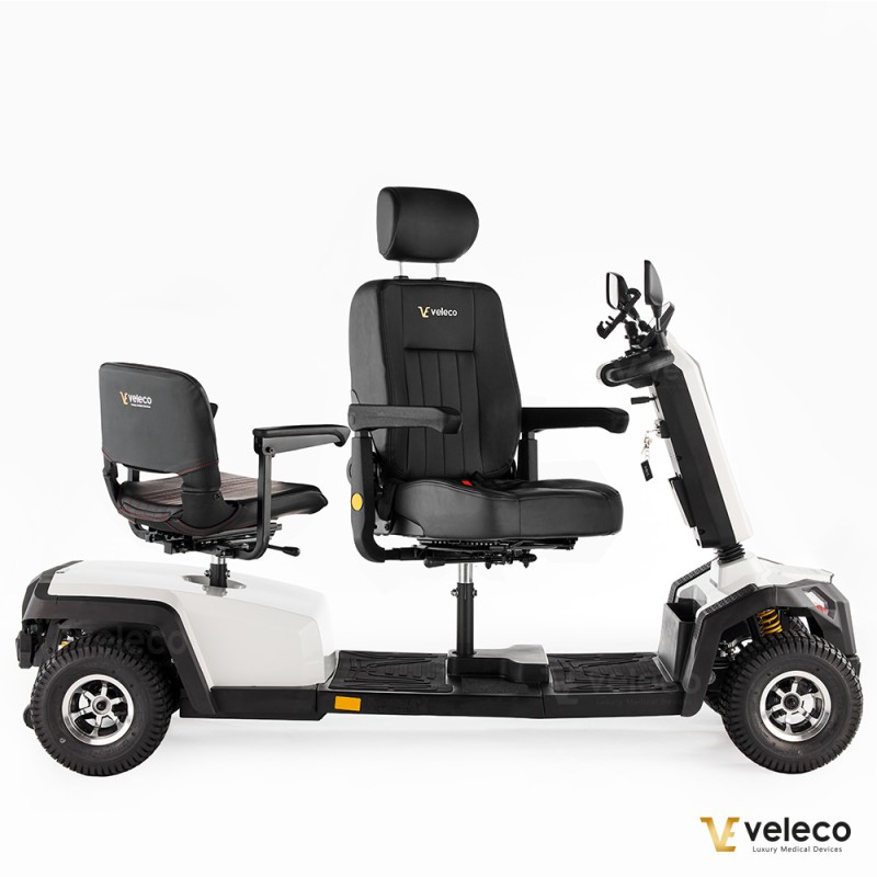 Veleco SHARPY TWIN: scooter elettrico per disabili con doppio sedile