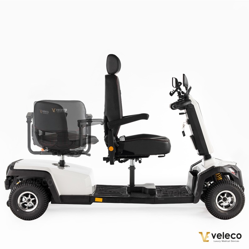 Veleco SHARPY TWIN: scooter elettrico per disabili con doppio sedile